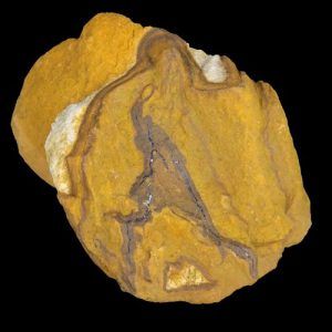 سنگ نسبتا ارزشمند لیمونیت جهت بررسی ارزش سنگ آهن